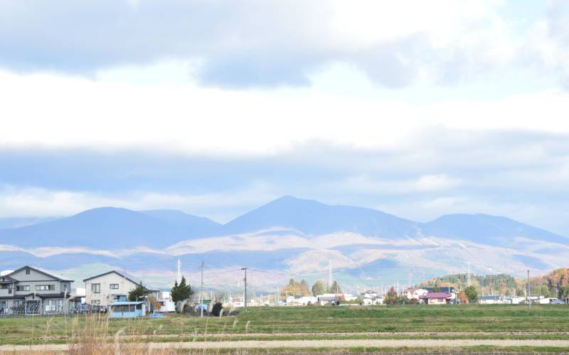 菊の司酒造がある雫石町の風景