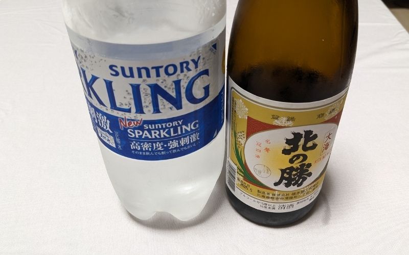 北の勝ハイボール　用意するもの
