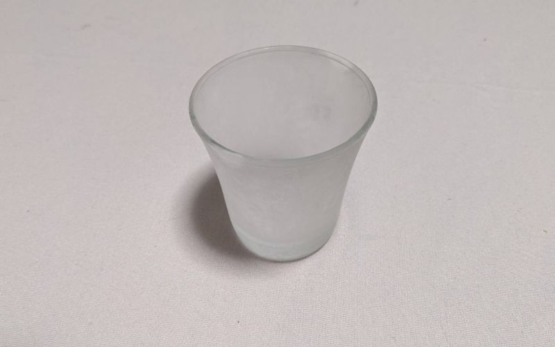 獺祭 純米大吟醸 磨き二割三分を飲むために冷やしておいたグラス