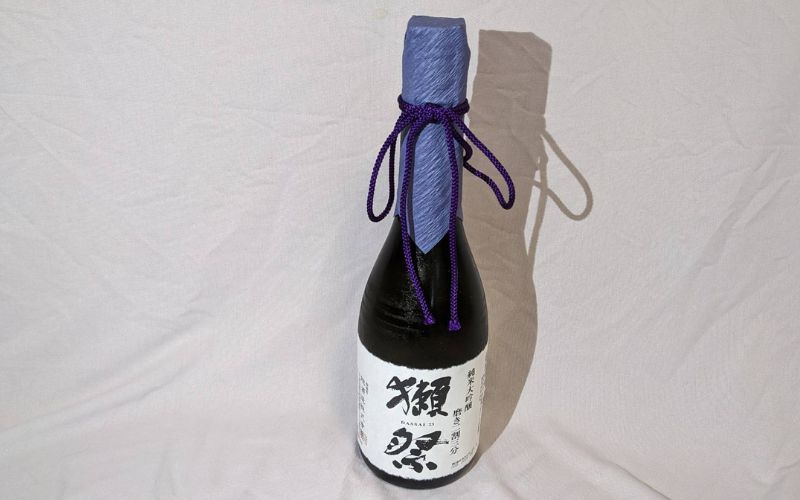 獺祭 純米大吟醸 磨き二割三分（720ml）の酒瓶