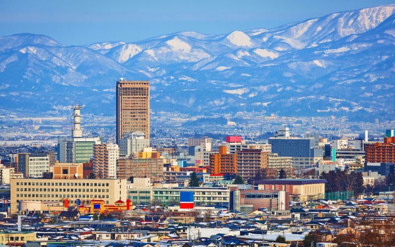 山形の街の様子｜お酒のページ